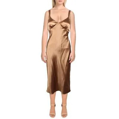 Женское длинное коктейльное и праздничное платье City Studio Tan Shimmer для юниоров 7 BHFO 2684
