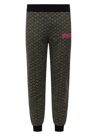 Хлопковые джоггеры Versace