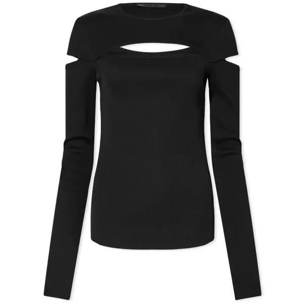 Водолазка Helmut Lang Double Slash Long Sleeve, черный