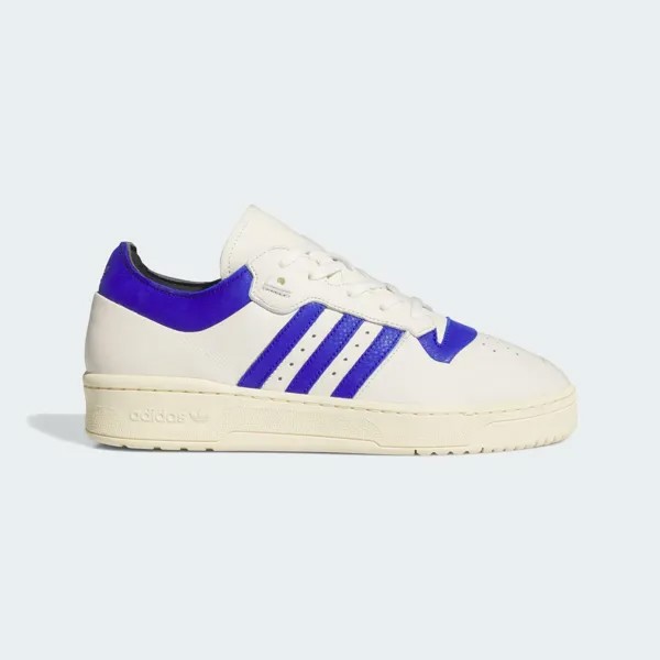 Соперничество 86 Полуботинки Adidas, цвет Cream White/Lucid Blue/Easy Yellow