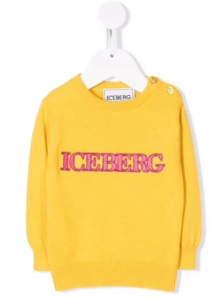 Iceberg Kids джемпер с вышитым логотипом