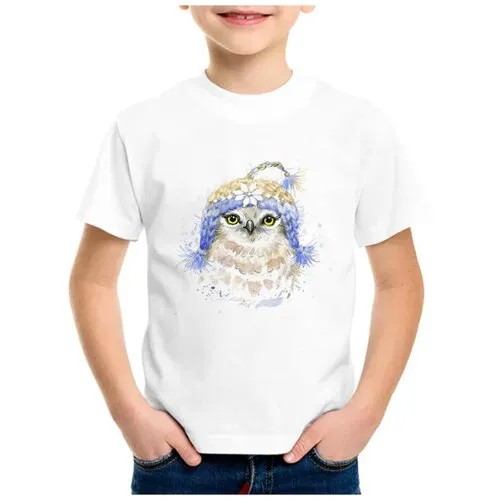 Футболка CoolPodarok, размер 22, белый