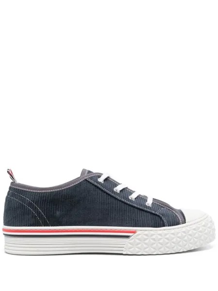 Thom Browne кроссовки Tartan Tread Collegiate, синий