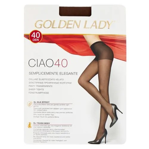 Колготки Golden Lady Ciao 40 den, размер 3-M, moro (коричневый)