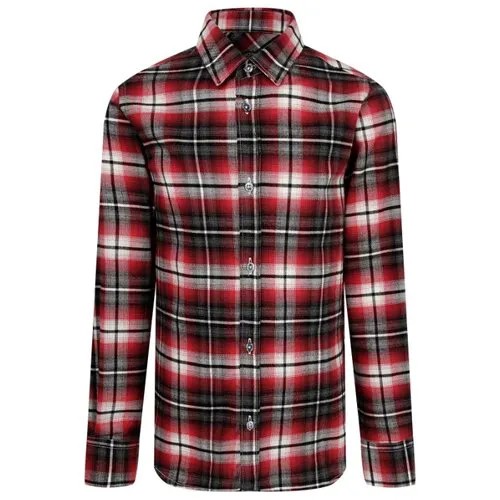 Рубашка Neil Barrett размер 8(128), красный/черный