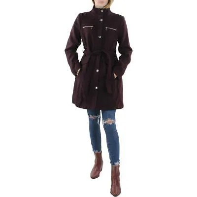 Женское теплое шерстяное пальто миди Vince Camuto, верхняя одежда BHFO 5661