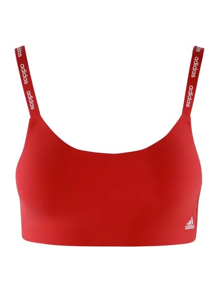 Бюстье adidas SCOOP LOUNGE BRA, цвет rot mel.