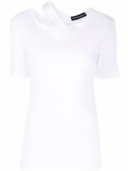 Y/Project Double Collar cotton T-shirt