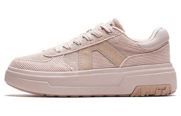 Кроссовки ANTA Life Collection Skateboarding Shoes Women's Low-top Pink, розовый