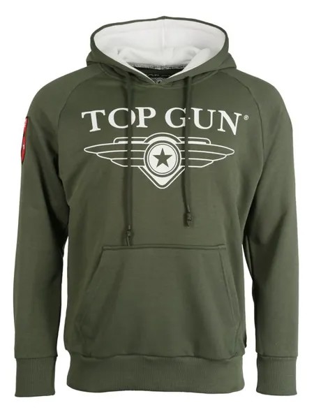 Толстовка с капюшоном Topgun, зеленый
