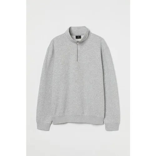 Свитшот H&M, размер S, серый