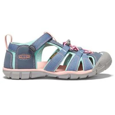 Синие повседневные сандалии для девочек Keen Seacamp Ii Cnx Sport Youth Girls 1022990