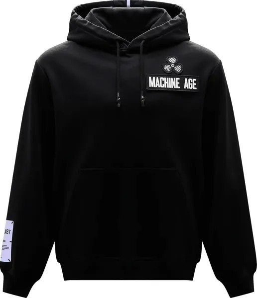 Худи MCQ Patch Hoodie 'Black', черный