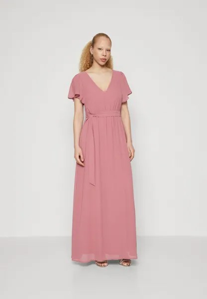 Платье для выпускного вечера VIMICADA V NECK MAXI DRESS VILA, цвет mesa rose