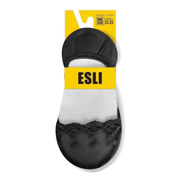 Следки женские Esli черные 23-25