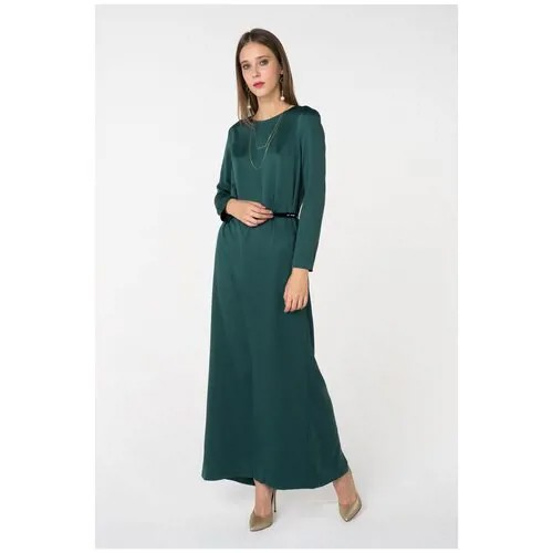 Платье La Vida Rica, размер 44, темно-зеленый