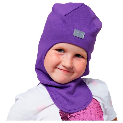 TH21-262120102 Шапка-шлем со светоотражающим шевроном, фиолетовый, раз. 50-54