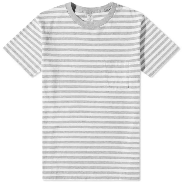 Футболка Velva Sheen Narrow Stripe Pocket tee