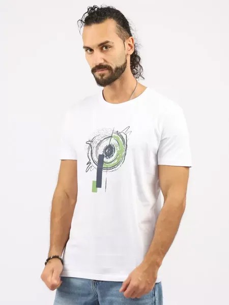 Футболка мужская A passion play 231TR(BC-0012) белая M