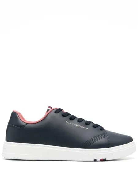 Tommy Hilfiger кеды на шнуровке, синий