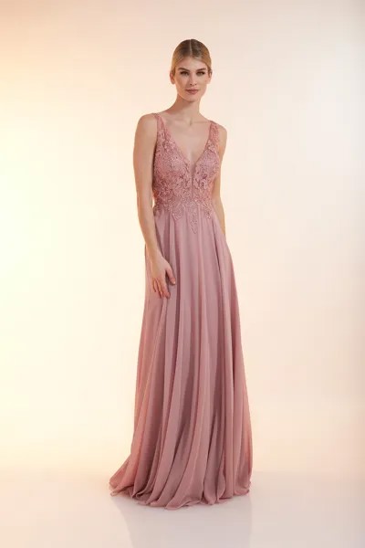 Платье Unique Abend Blooming Bouquet Dress, цвет Pale Mauve