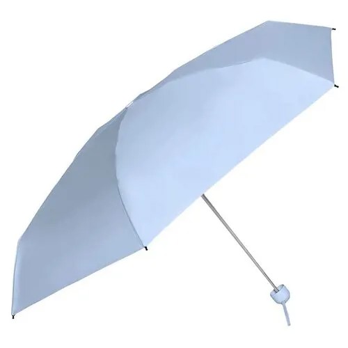 Компактный женский механический зонт Konggu Umbrella (голубой) KGWZ