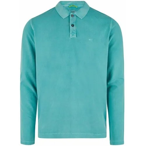 Мужское поло длинный рукав s_Polo Long Sleeve s_409865-8P10 винтяжная мята 52/L