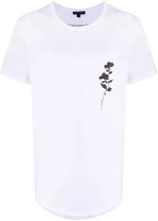 Ann Demeulemeester футболка с графичным принтом