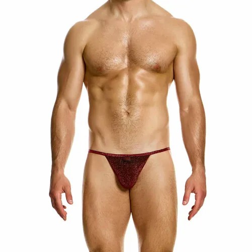 Трусы MODUS VIVENDI Glitter Tanga Brief, размер XL, красный