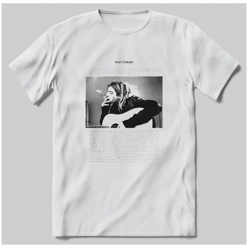 Футболка с принтом nirvana - 595