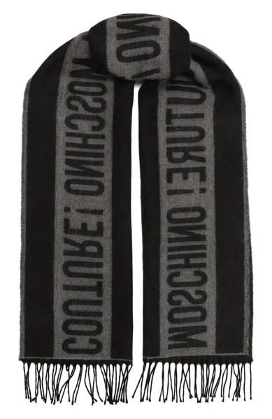 Шарф из шерсти и вискозы Moschino