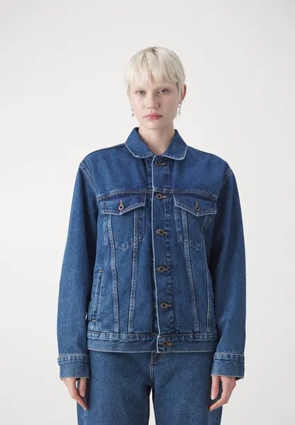 Джинсовая куртка BOYFRIEND JACKET Pepe Jeans, темно-синие джинсы