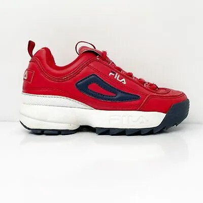 Fila Boys Disruptor 2 3FM00666-616 Красные повседневные кроссовки, размер 1