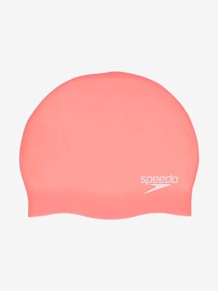 Шапочка для плавания Speedo Plain Moulded, Розовый