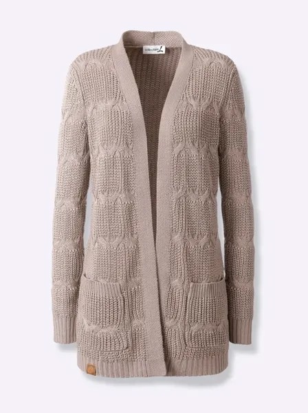 Кардиган в стиле casual Casual Looks, цвет Sesam