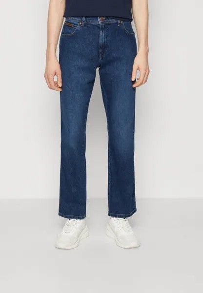 Прямые джинсы Wrangler, темно-синий