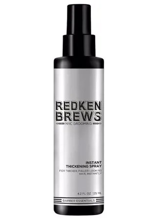 Redken Brews Instant Thickening Spray Мужской уплотняющий Лосьон - спрей 125 мл