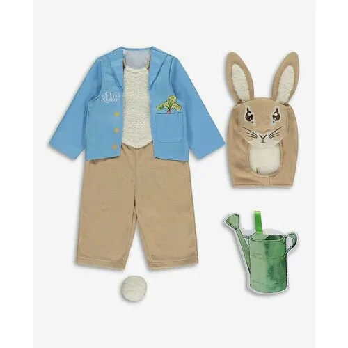 Карнавальный костюм кролика Питера Dress Up Peter Rabbit для детей 3-4 лет (голубой)