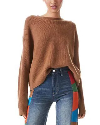 Кашемировый пуловер женский Alice + Olivia Caprice S