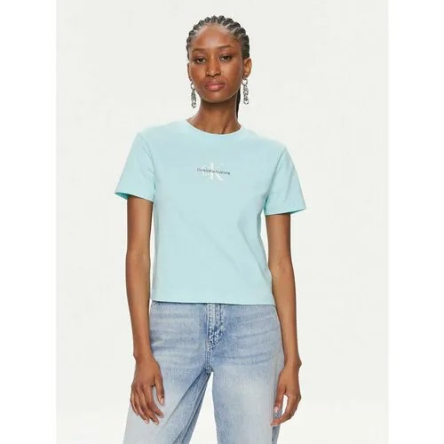 Футболка Calvin Klein Jeans, размер S [INT], голубой
