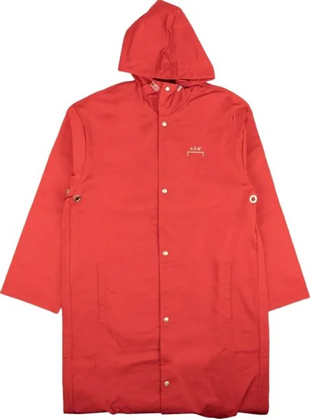 Пальто A-Cold-Wall* Rubberised Coat 'Red', красный