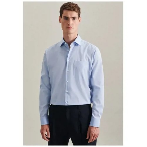Рубашка Seidensticker, размер 56/58, синий