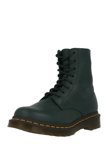 Ботильоны на шнуровке Dr. Martens Pascal, темно-зеленый