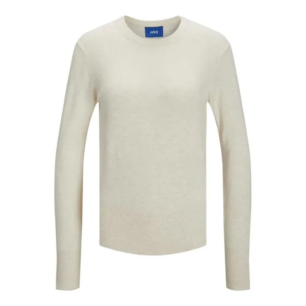 Свитер Jack & Jones Lara Soft Crew Neck JJXX, белый