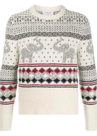 Thom Browne джемпер с орнаментом