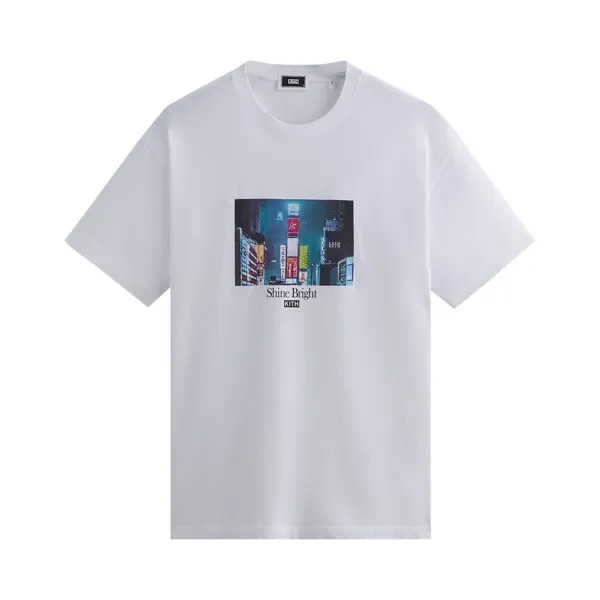 Яркая футболка Kith Shine Белая