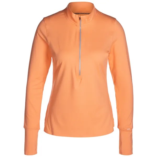 Лонгслив Under Armour Qualifier Run 1/2 Zip, цвет apricot