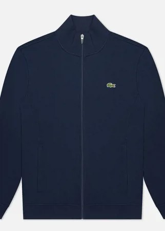 Мужская толстовка Lacoste Sport Cotton Blend Fleece Zip, цвет синий, размер XXL