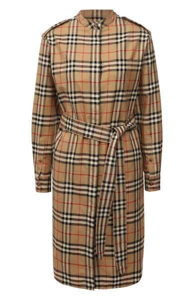Хлопковое платье Burberry
