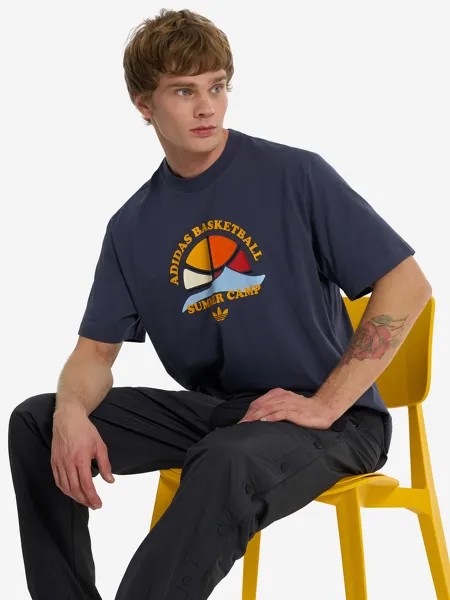 Футболка мужская adidas, Синий